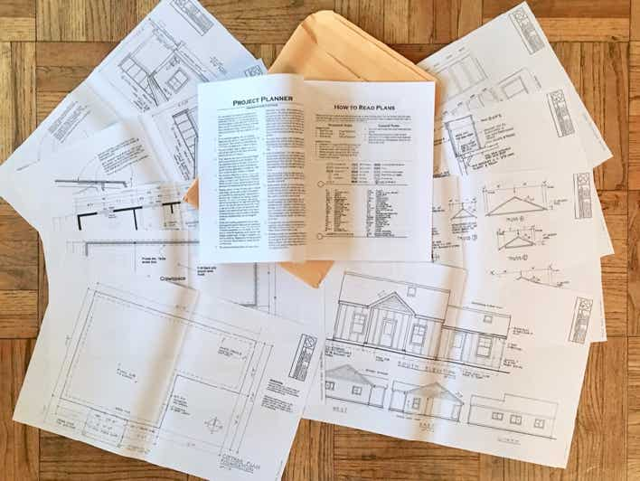 28x42 Volks Cottage Plans Kit from CountryPlans.com includes