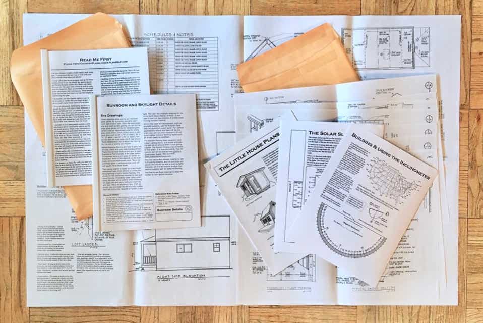 14x24 Builders Cottage Big Enchilada Plans Kit from CountryPlans.com includes